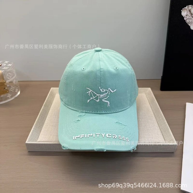 Arc'teryx x Infinitycrass Beige Distressed Baseball Cap - 19