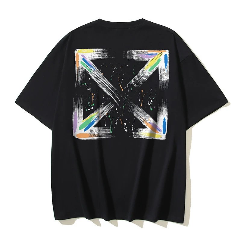 Off-White Arrow Outline Graphic T-Shirt Black - 24