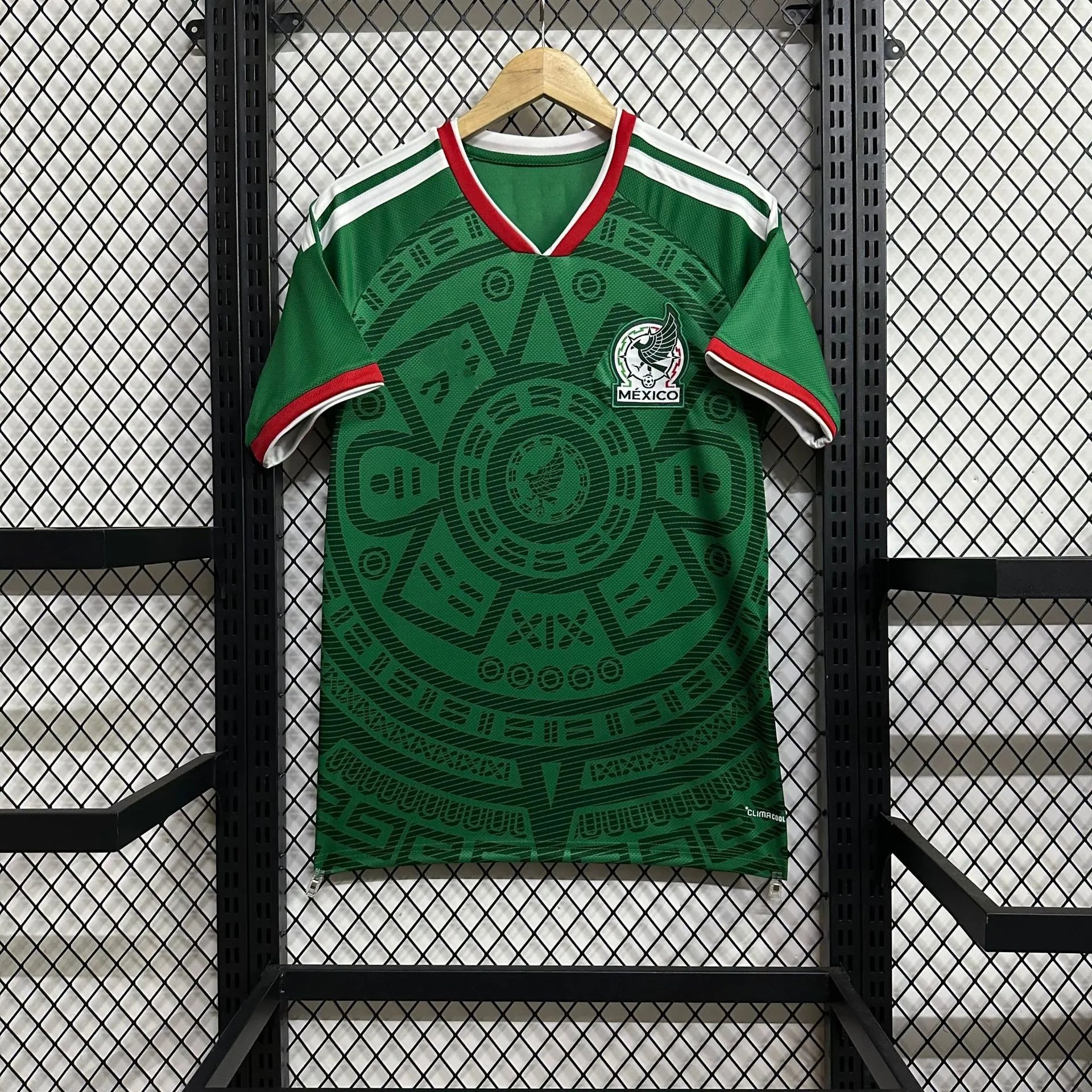 Puma Football Jerseys National Team Short-Sleeve — Fans 26-27 Mexico home game