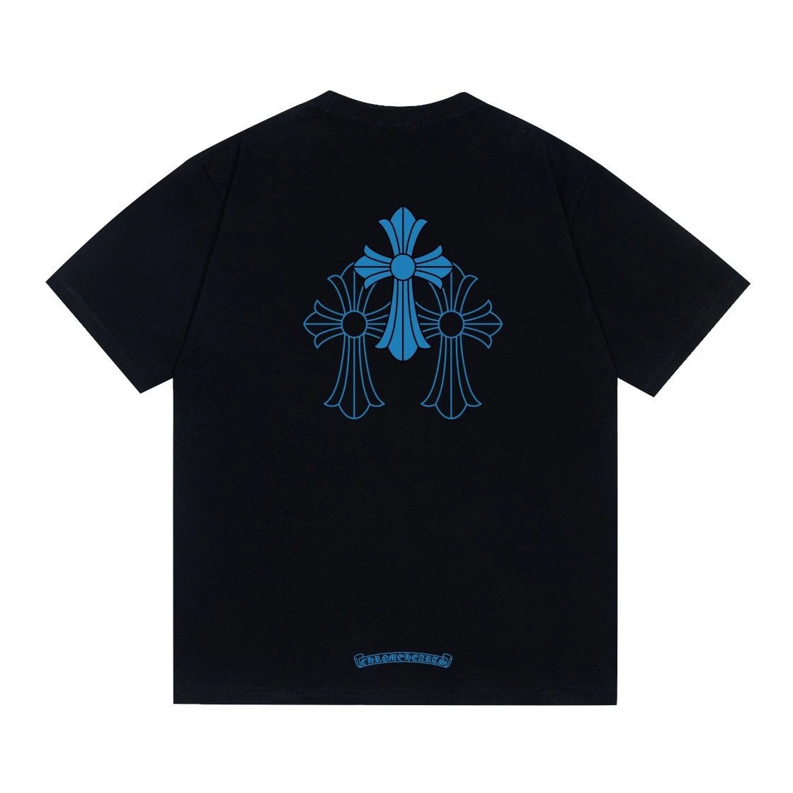 Off-White Cross Tree Graphic Black T-Shirt - 4