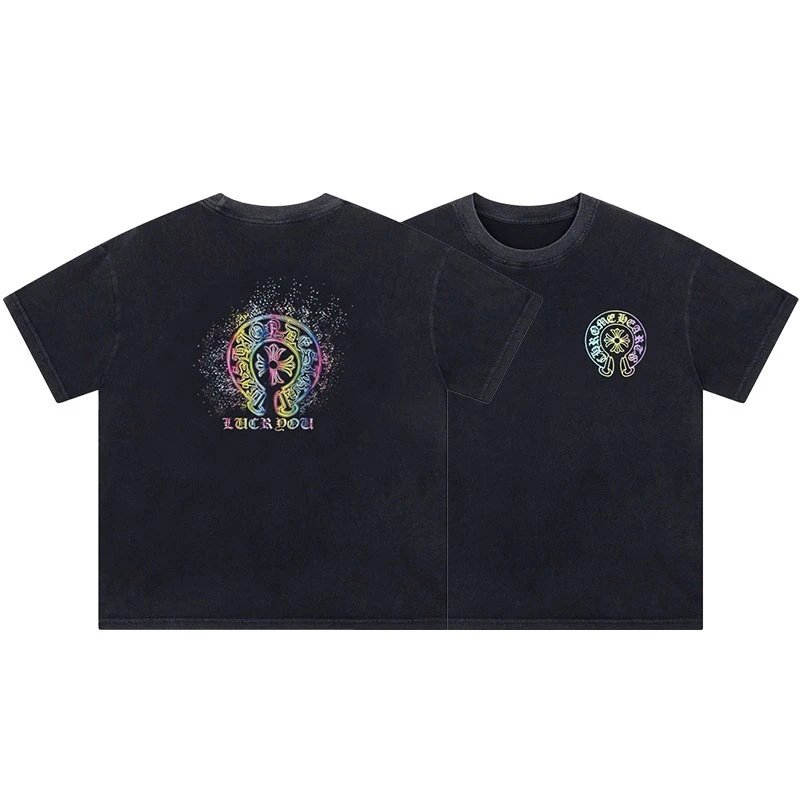 Off-White Cross Tree Graphic Black T-Shirt - 11