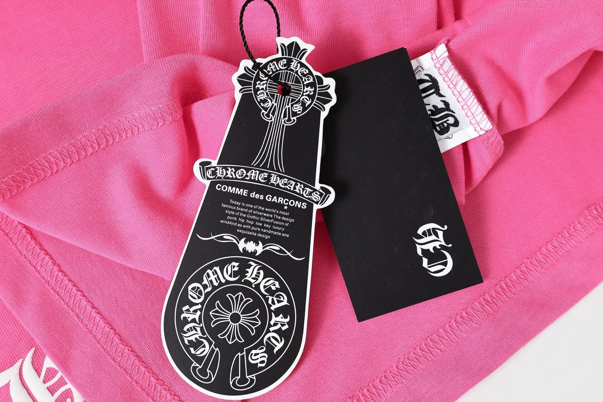 Off-White x Chrome Hearts Cross Motif White T-Shirt - 37