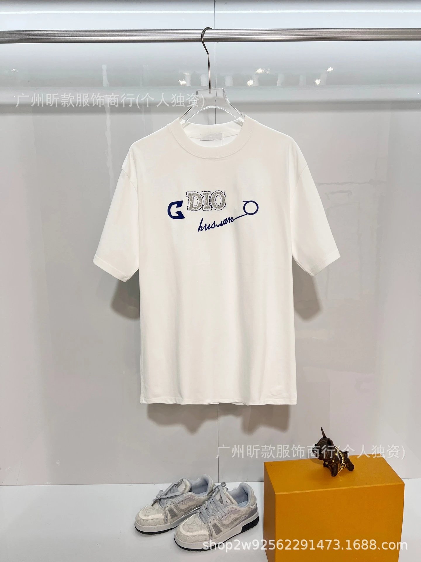 Dior Bonjour Tristesse White Graphic T-Shirt - 17