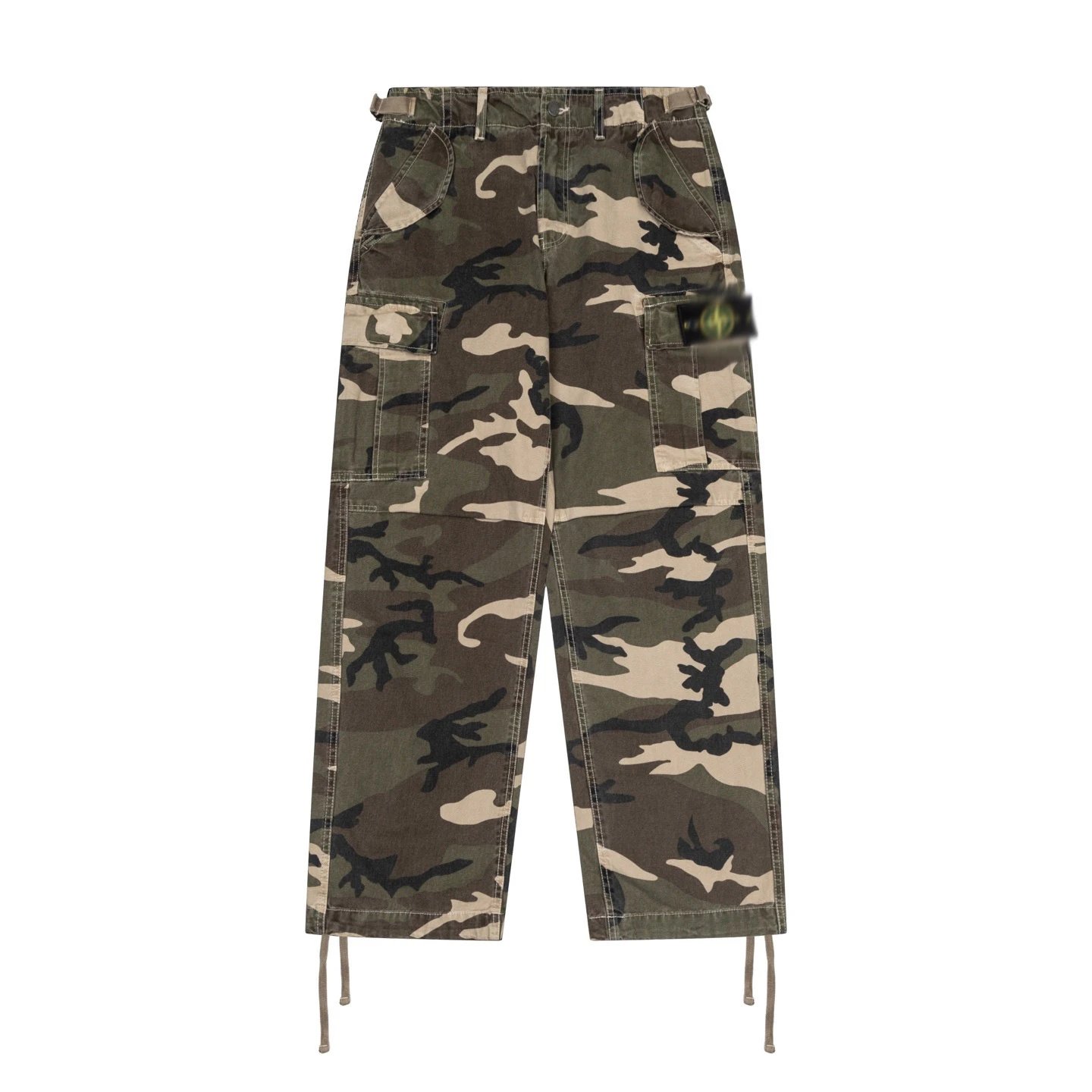 Carhartt Work In Progress Cargo Pants Camo Green Pants - 3