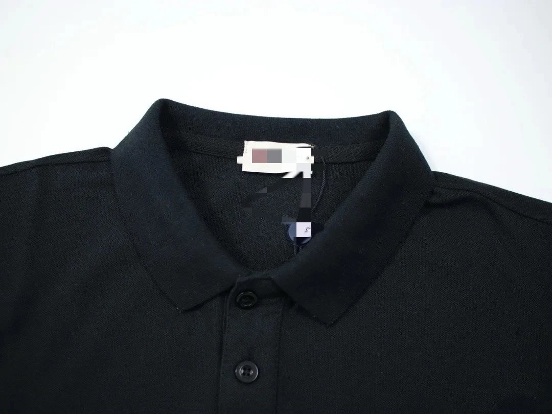 Moncler Logo Polo White Polo Tops Polo - 4