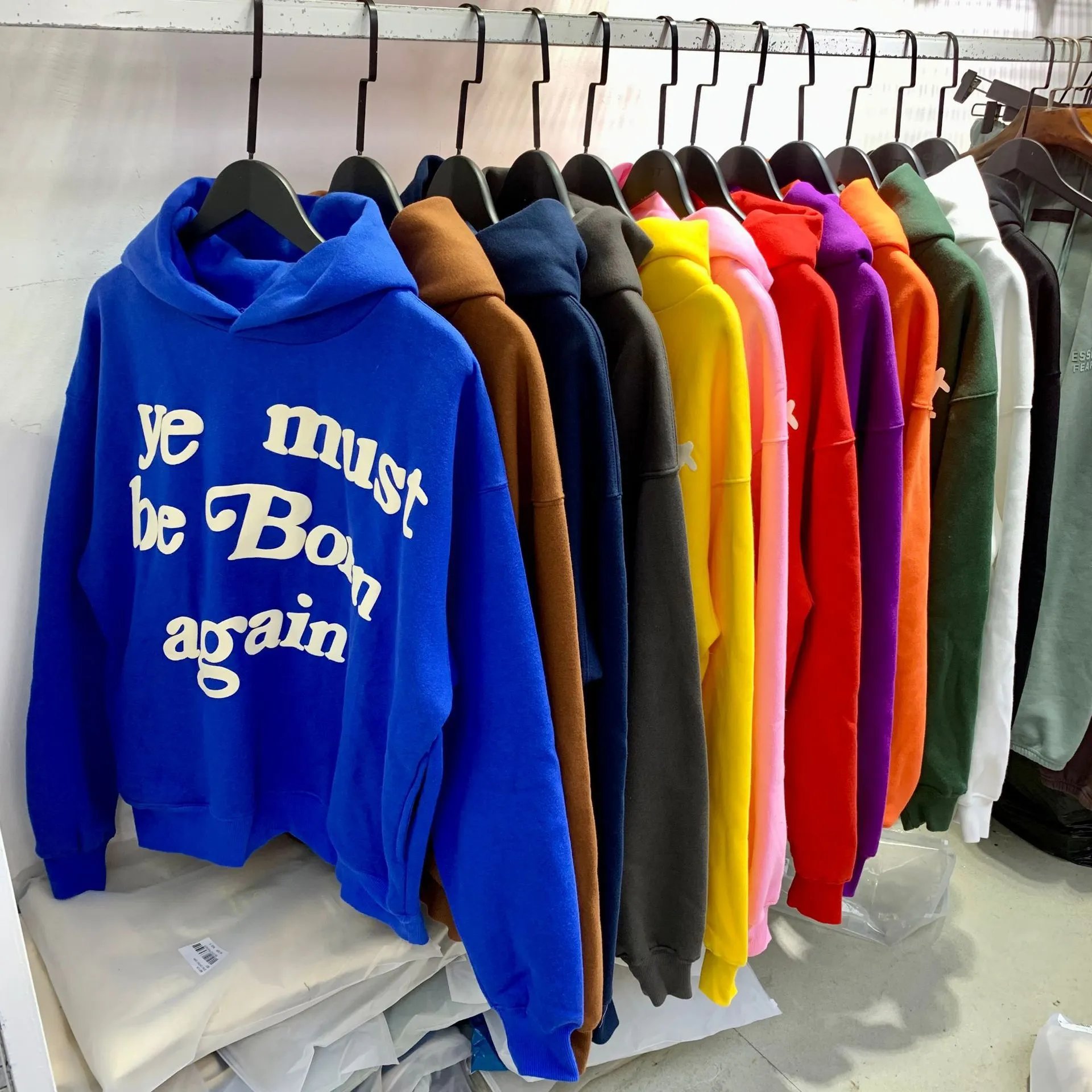 Design Ye Must Be Born Again Yellow Hoodie - 6