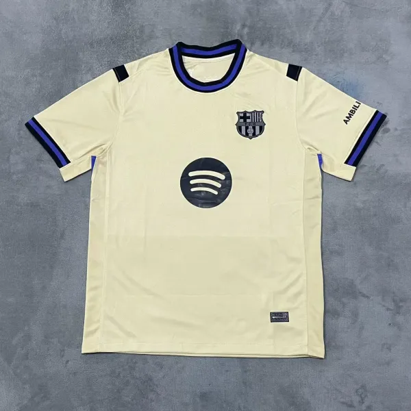 FC Barcelona x Spotify 2024-25 Away Jersey Beige - 1