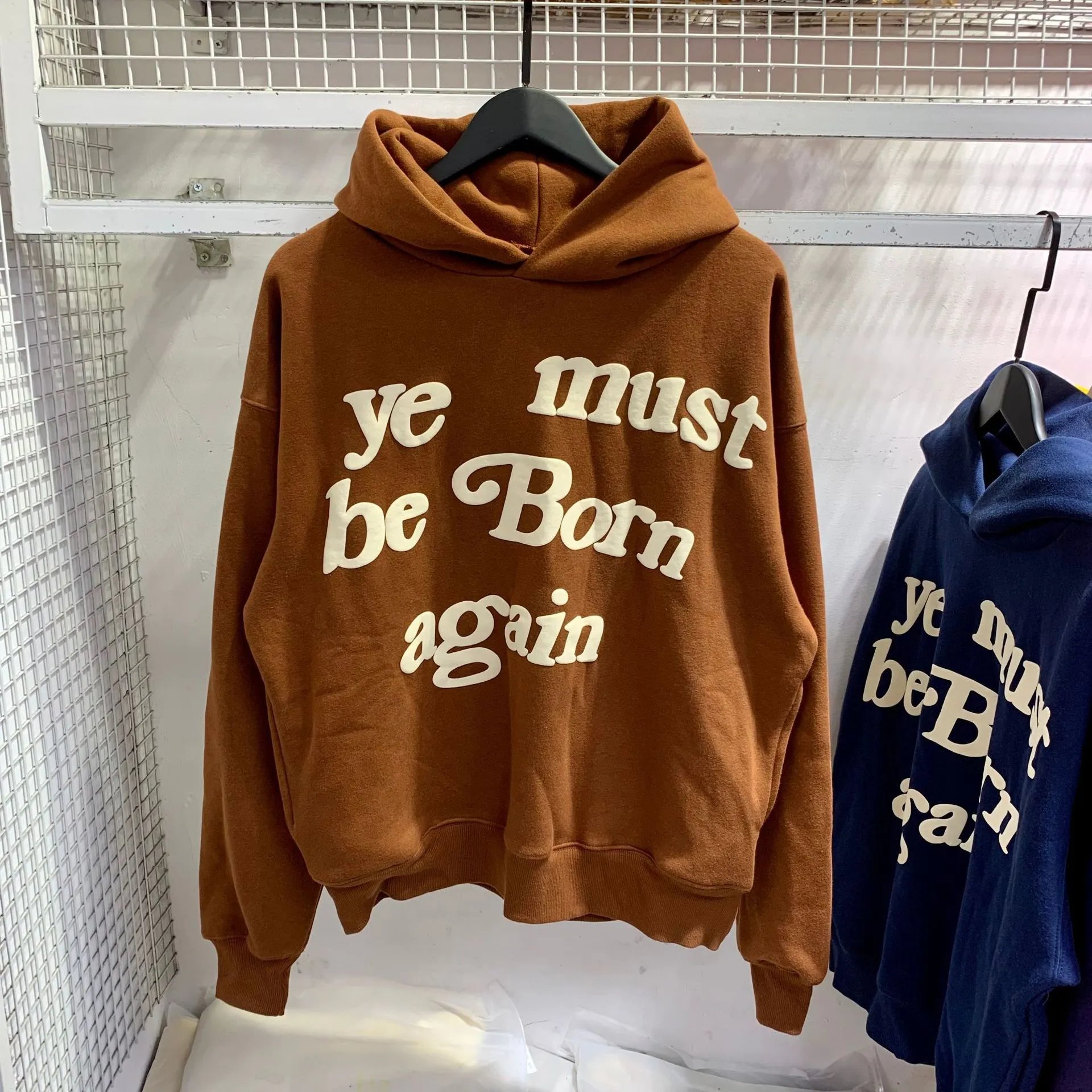 Design Ye Must Be Born Again Yellow Hoodie - 17