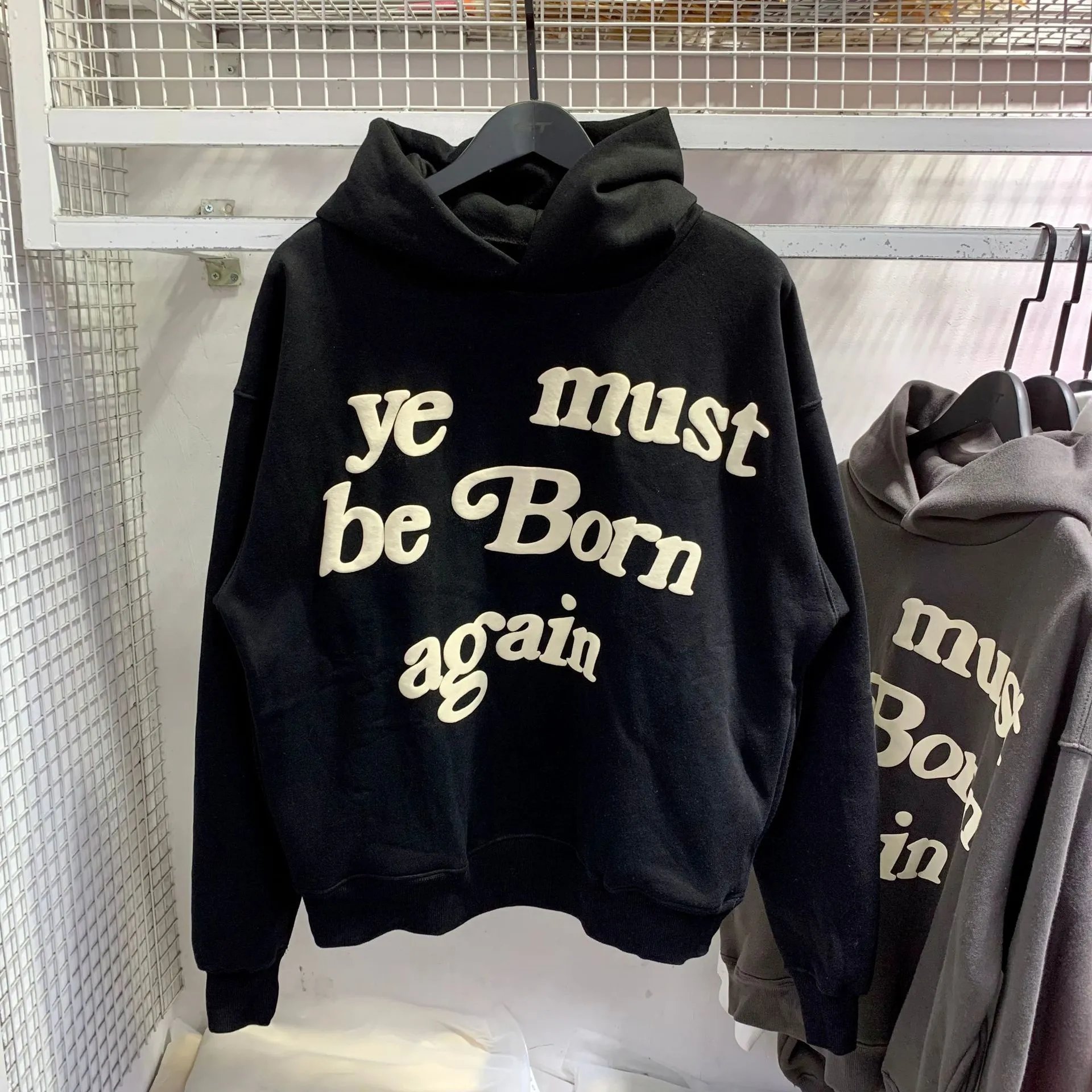 Design Ye Must Be Born Again Yellow Hoodie - 21