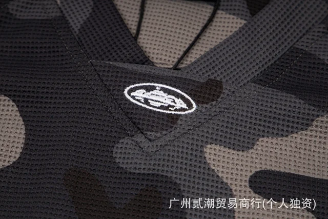 Corteiz T-Shirts Alcatraz logo mesh sports jersey product detail image 6
