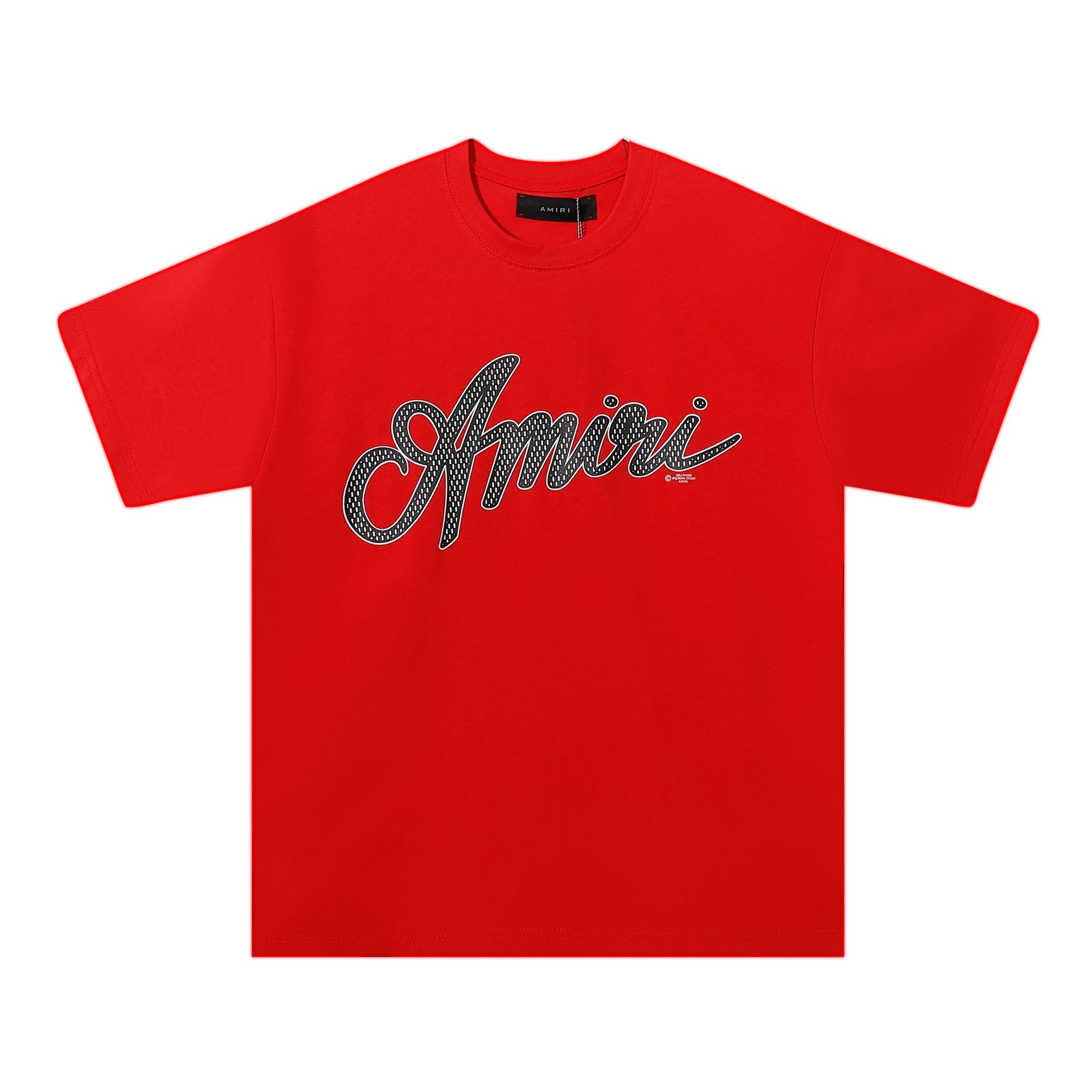 Amiri Hollywood Arch Logo Black T-Shirt - 6