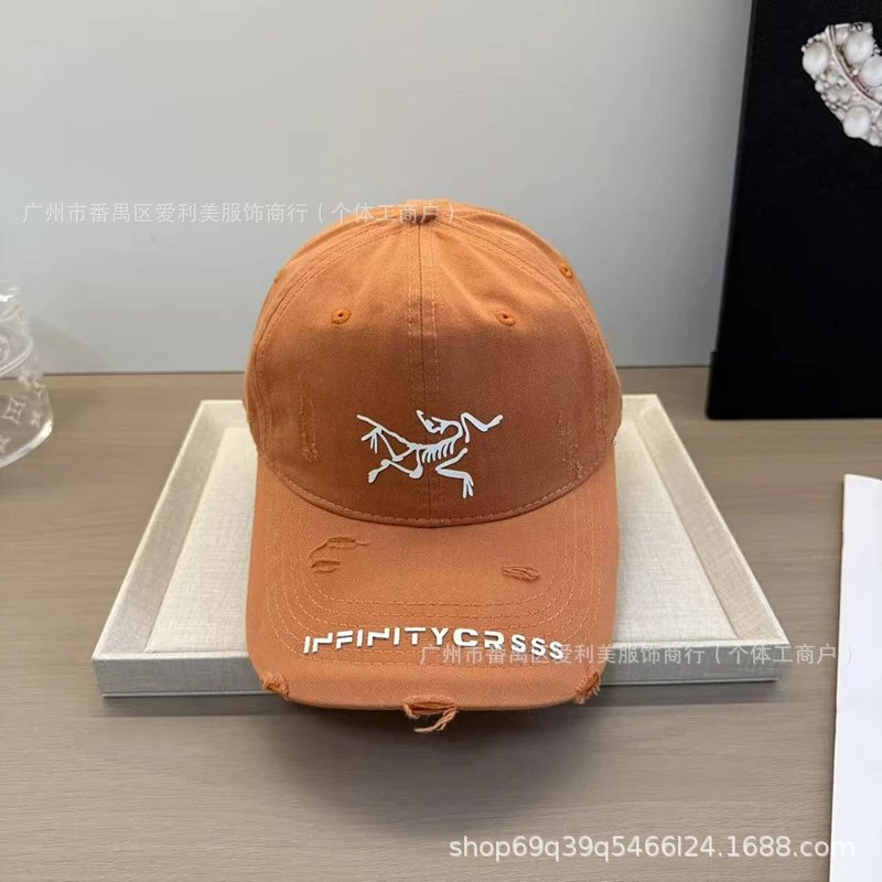Arc'teryx x Infinitycrass Beige Distressed Baseball Cap - 26