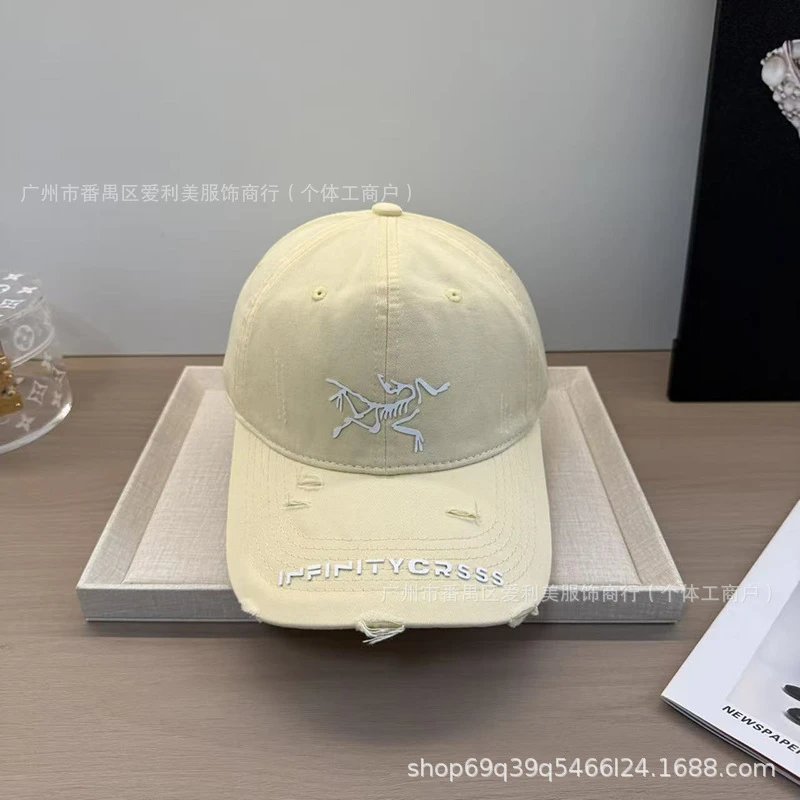 Arc'teryx x Infinitycrass Beige Distressed Baseball Cap - 31