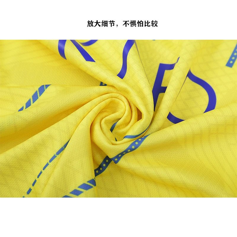 Real Madrid Cristiano Ronaldo #7 Yellow Away Jersey Set - 5