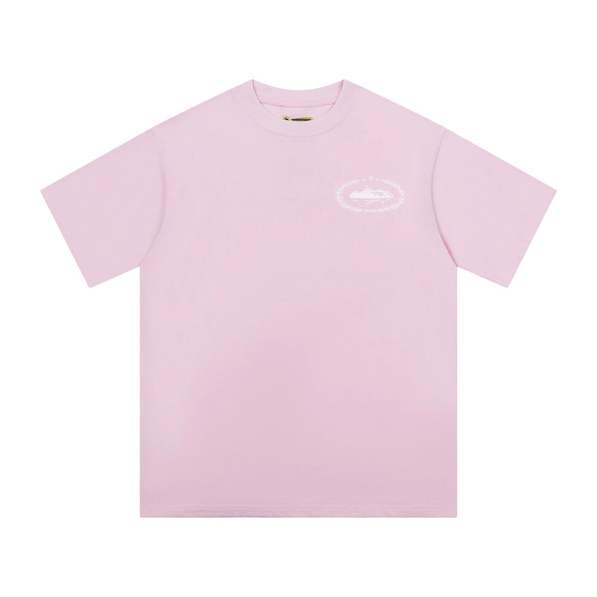 Corteiz Arch Logo Pink T-Shirt - 8