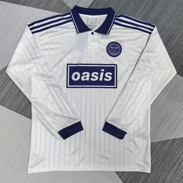 Adidas Originals x Oasis 1996 Manchester City Away Jersey White / Navy - 1