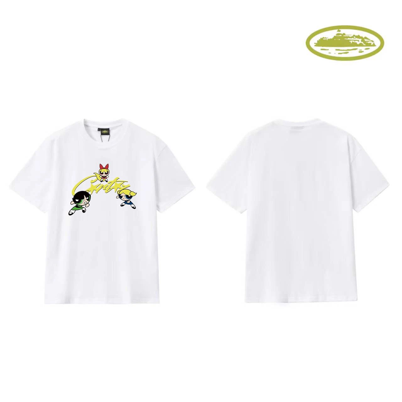 Design Graphic Print White T-Shirt - 9