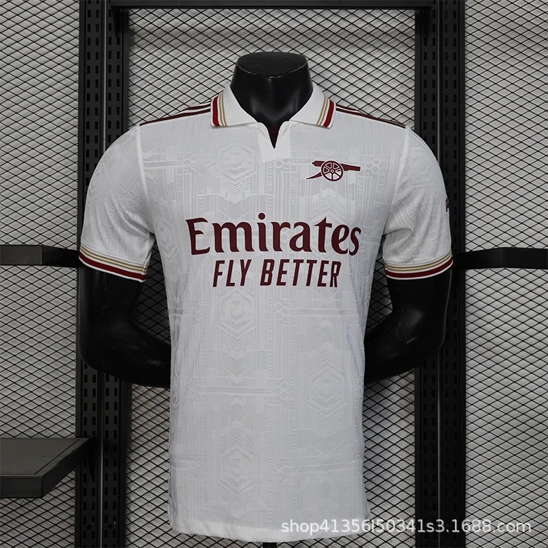Design FC Bayern München 2023-24 Third Jersey White Red Digital Camo Jersey - 14