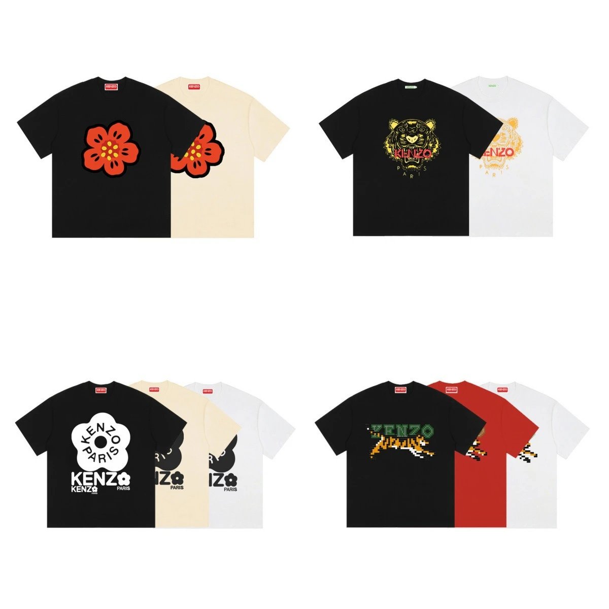 Kenzo Dragon Logo Black T-Shirt - 4