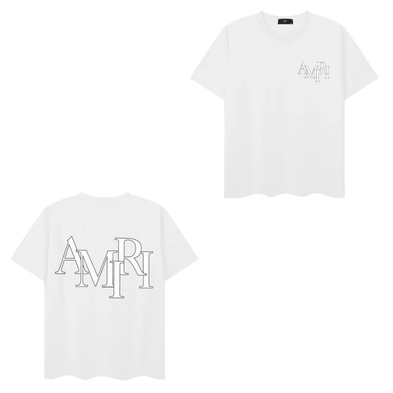 Amiri Arch Logo White T-Shirt - 37