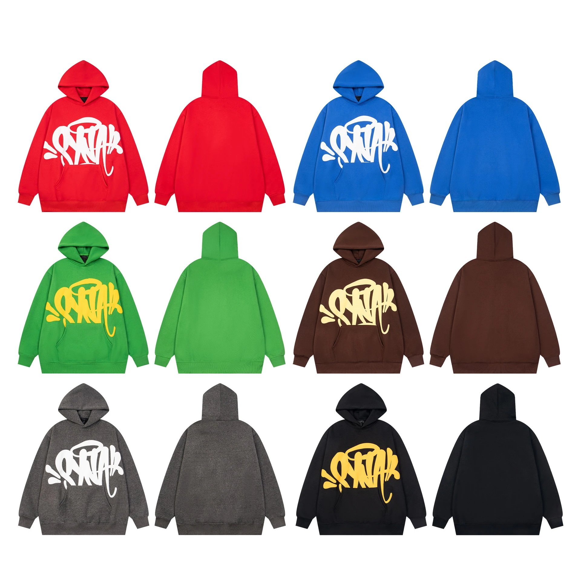 Design Graffiti Logo Black Hoodie - 12