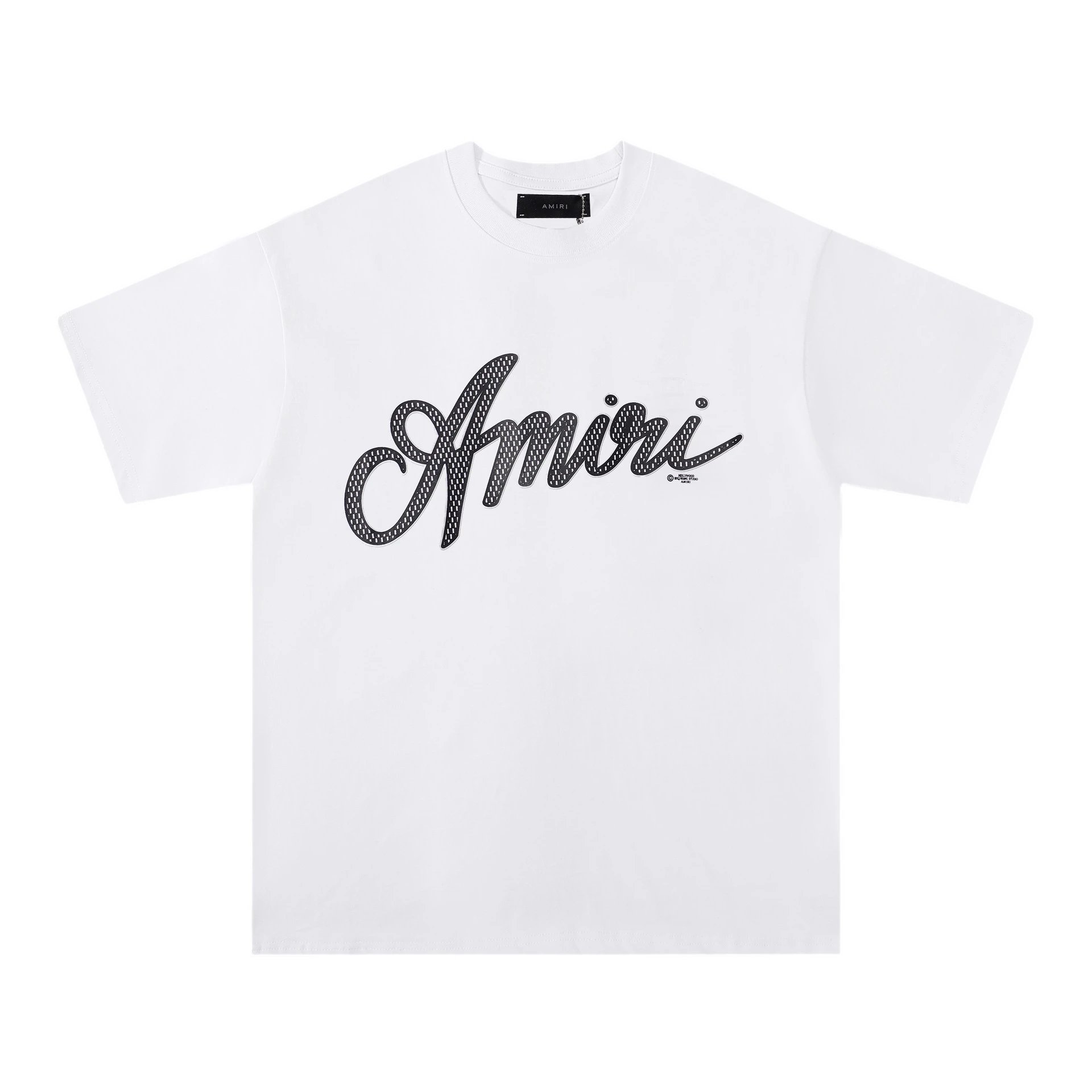 Amiri Hollywood Arch Logo Black T-Shirt - 9