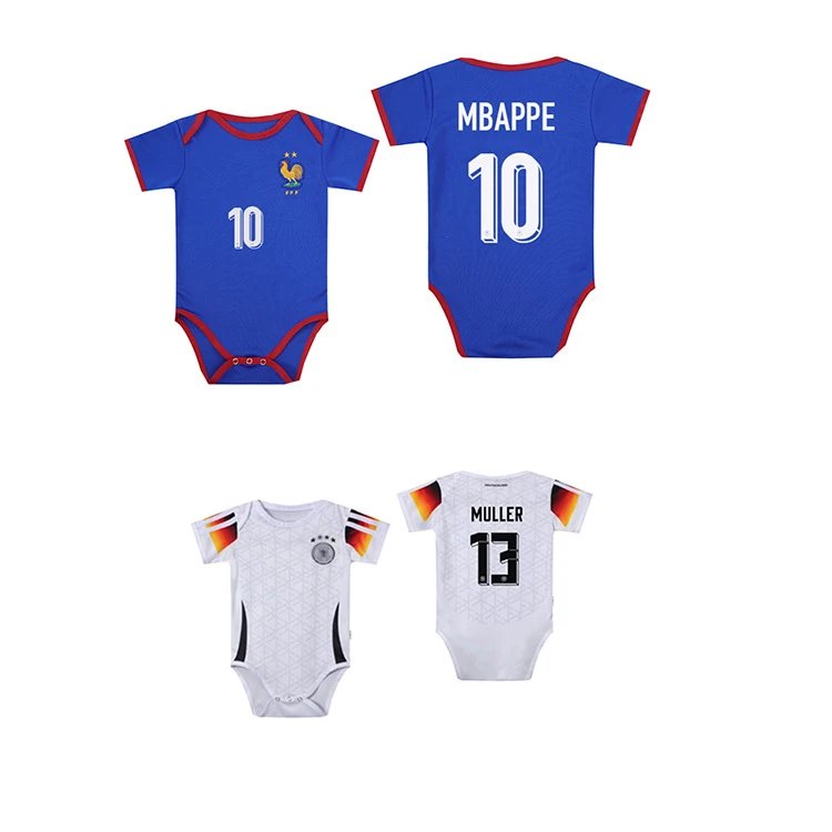 Design Argentina National Team Lionel Messi #10 Baby Onesie White Light Blue Striped Jersey Clothing - 12