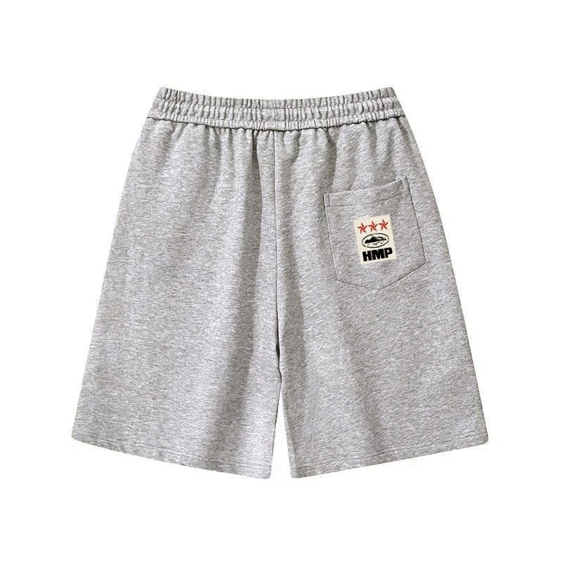 Design HMP Logo Patch Shorts Gray Shorts - 6