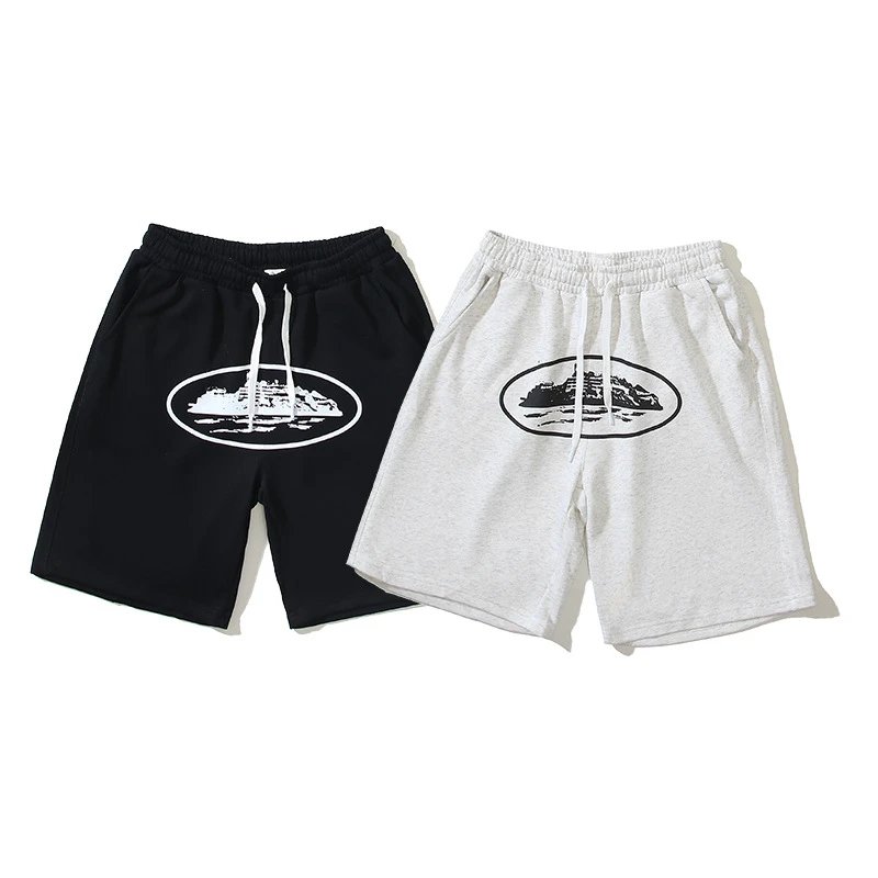 Design HMP Logo Patch Shorts Gray Shorts - 18