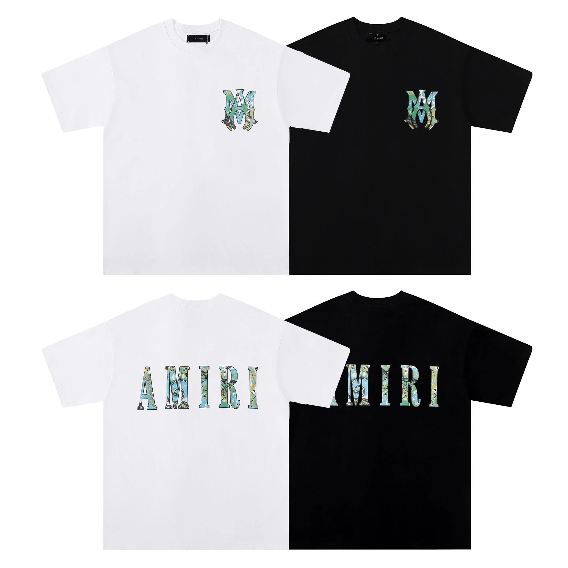 Amiri Hollywood Arch Logo Black T-Shirt - 11