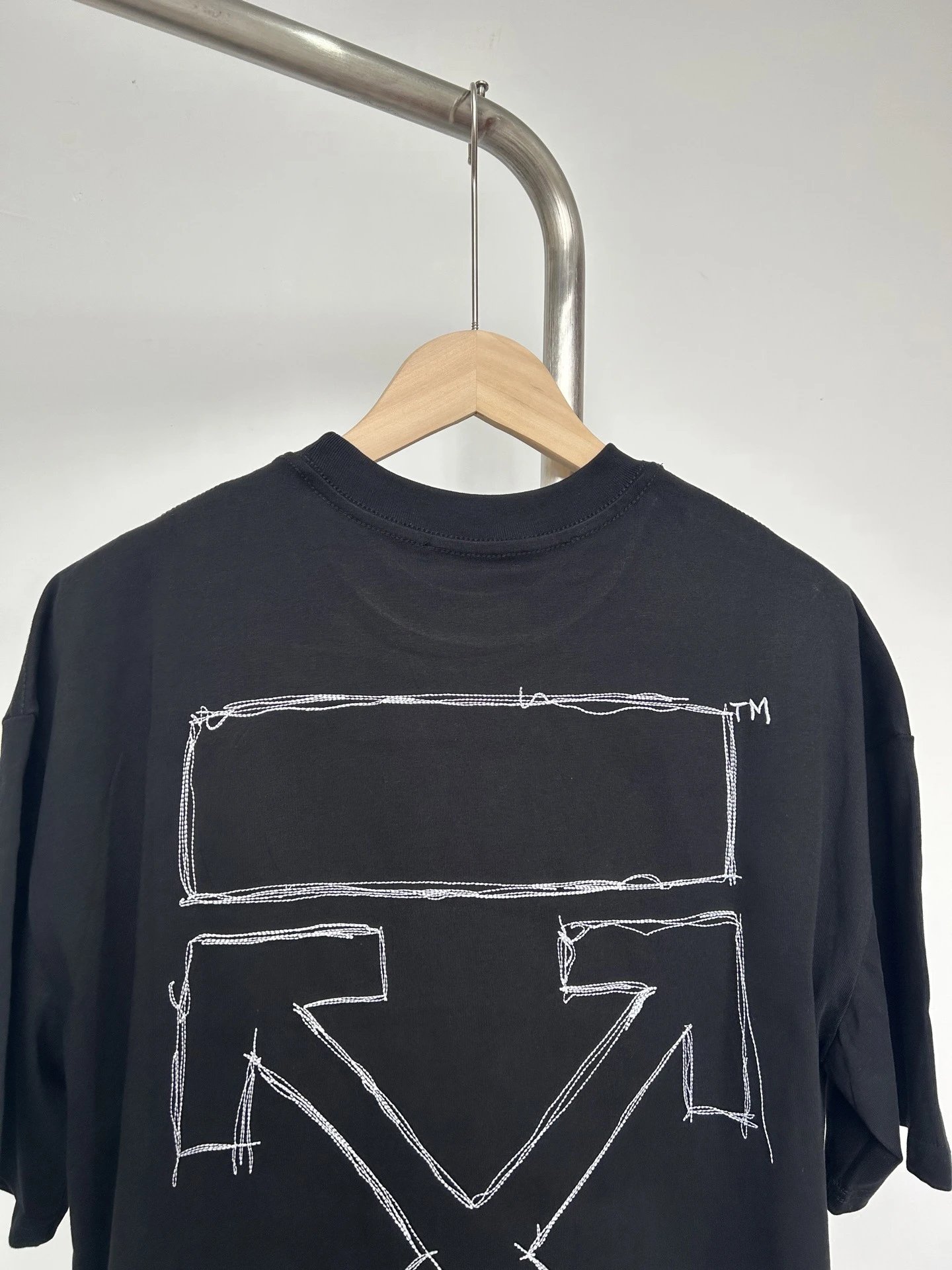 Off-White Sketch Print T-Shirt White - 5