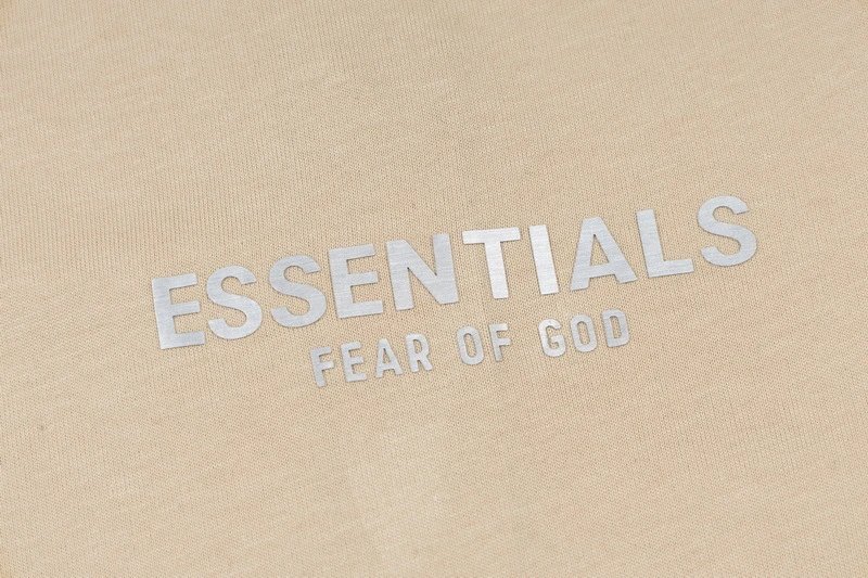 Fear of God Essentials Black Logo T-Shirt - 16