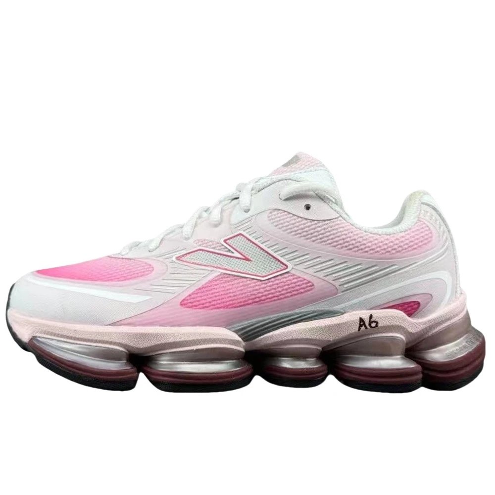 New Balance A15 Gray Black Red Running Shoes - 10