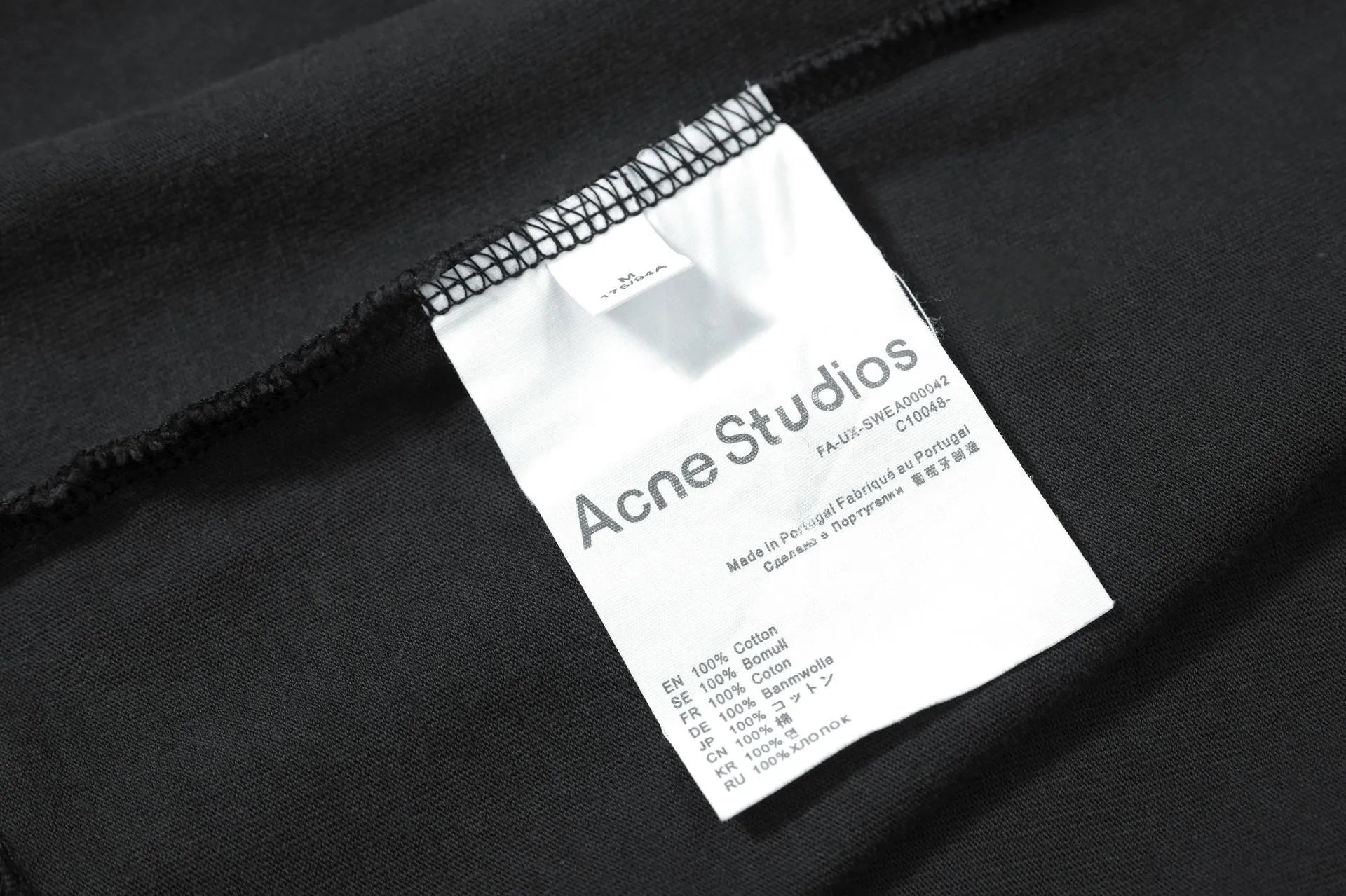 Acne Studios Embroidered Logo Long-Sleeve T-Shirt Olive Green - 18