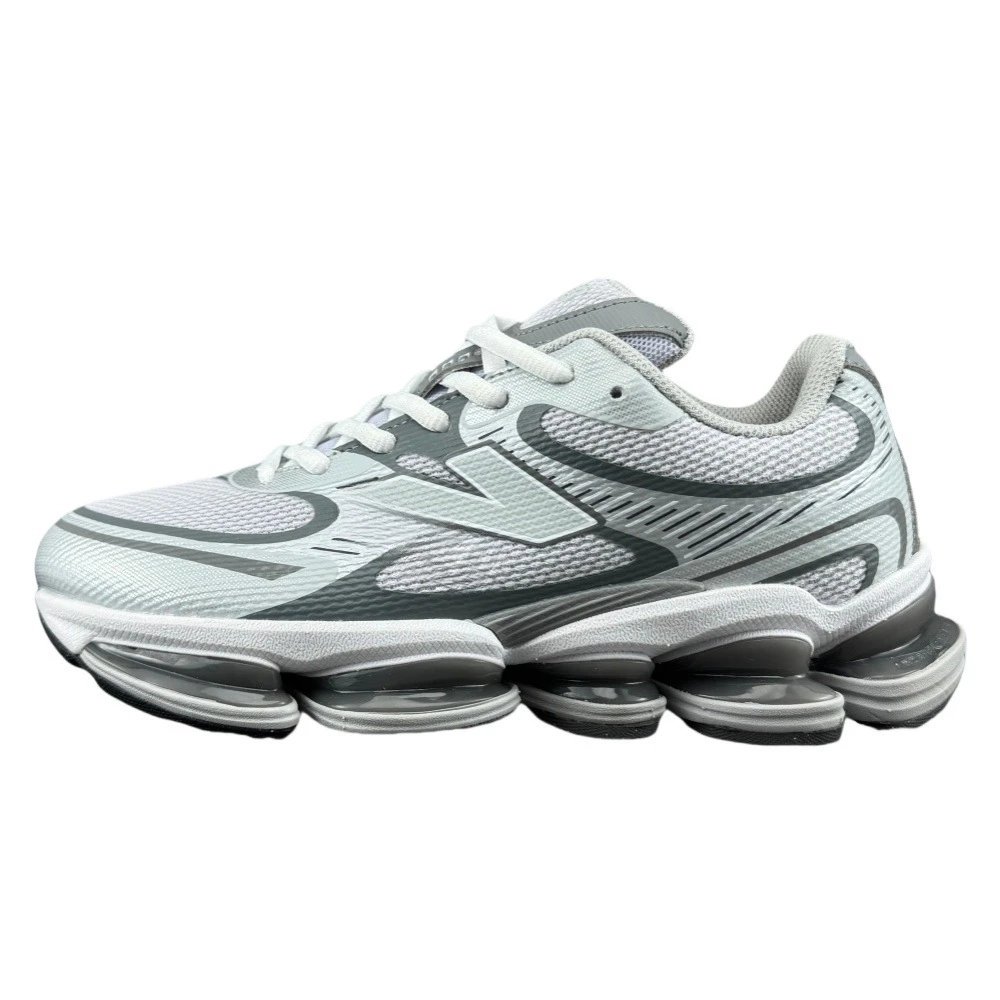 New Balance A15 Gray Black Red Running Shoes - 25