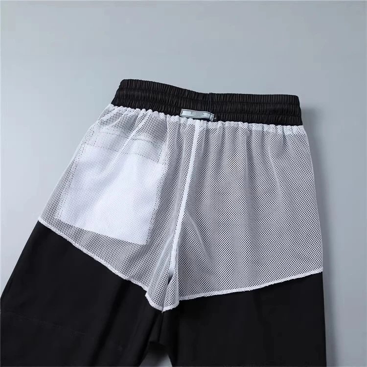Unbranded Swimwear Elastic-waist drawstring mesh-lined swim shorts image 4