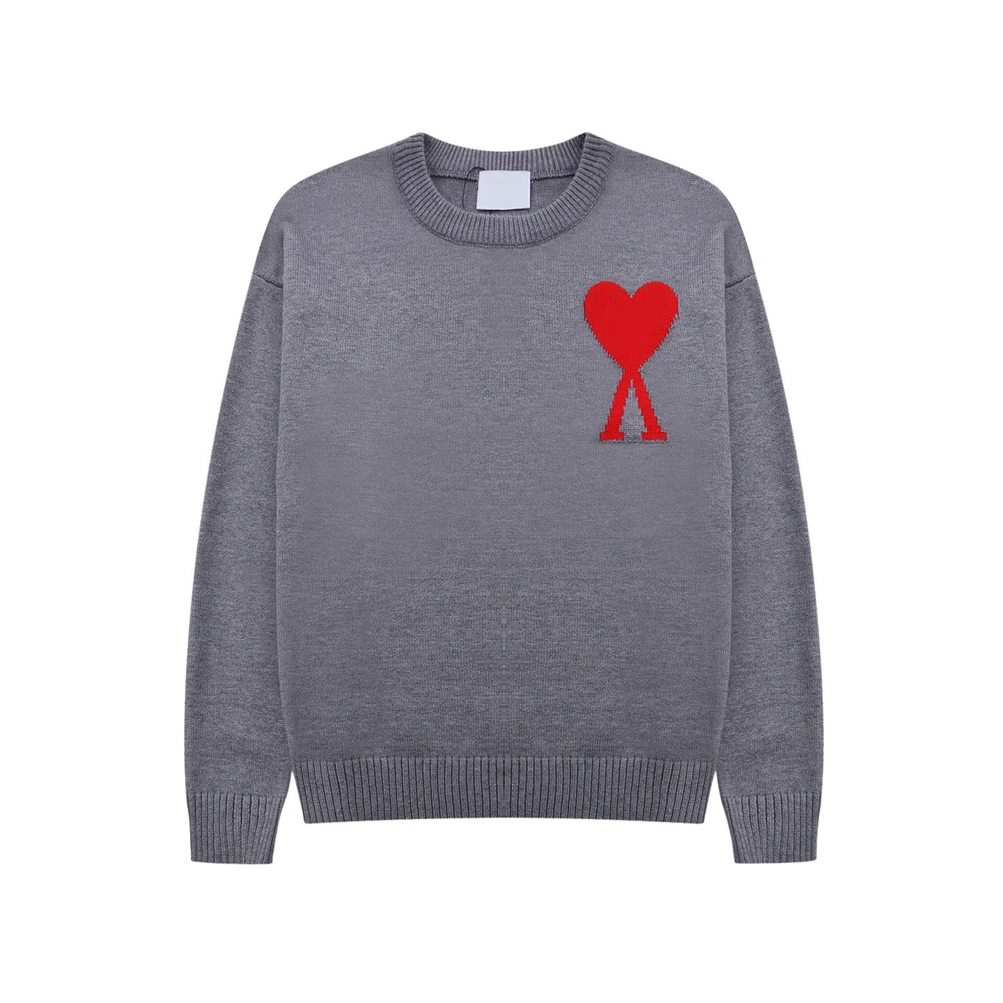 Comme des Garçons Play Heart Logo Navy Knit Sweater - 25