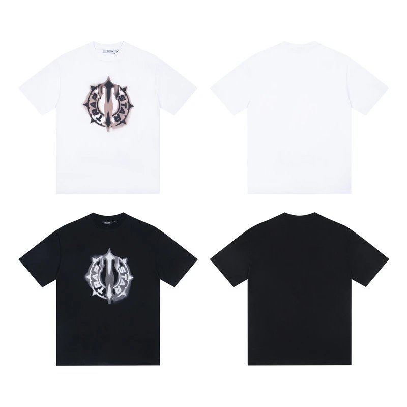 Trapstar It's A Secret Black Gold Embroidered Polo Polo Shirt - 20