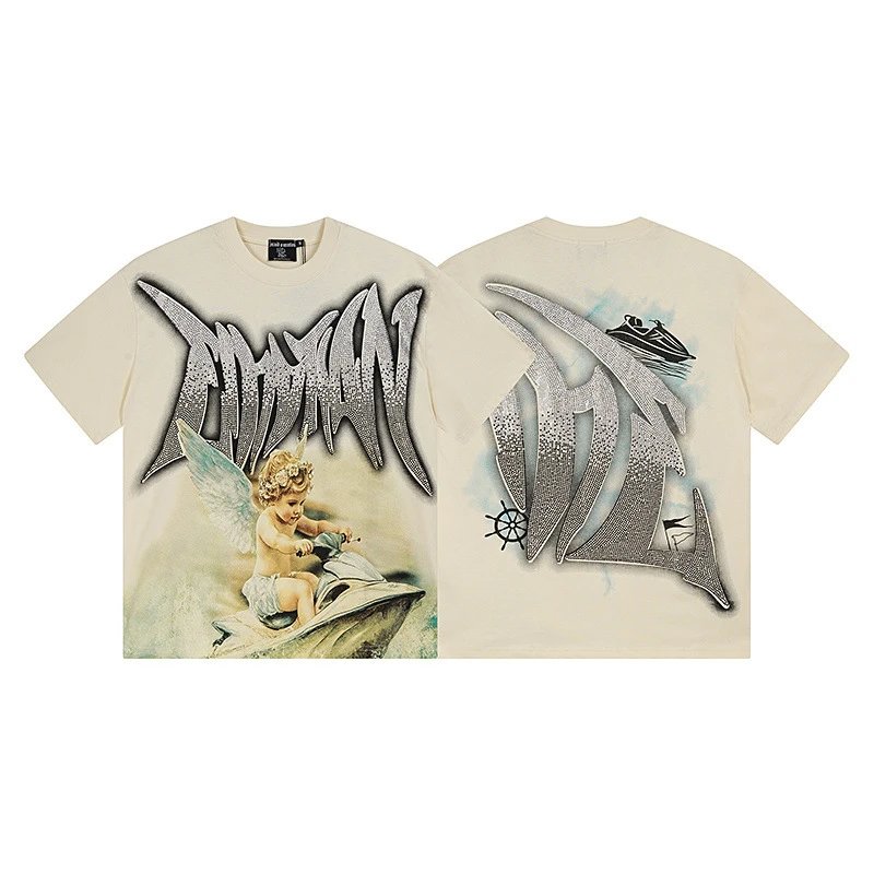 Hellstar Studios Graphic Print T-Shirt White - 21