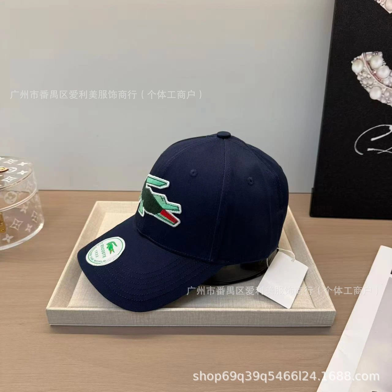 Lacoste Crocodile Embroidered Baseball Cap in Multiple Colors - 10
