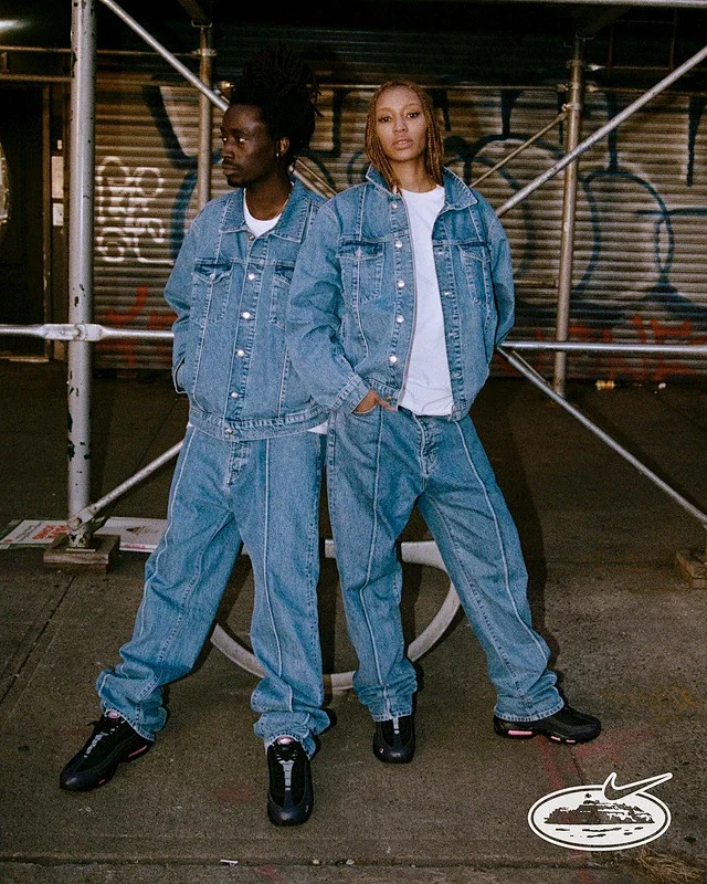 Unbranded Star-Embroidered Denim Bottoms and Jacket product detail image 13