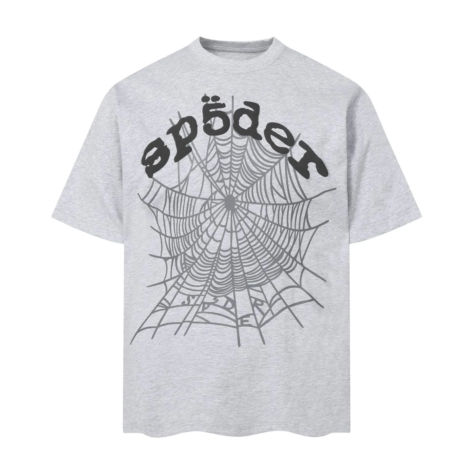 SP5DER Distorted Logo White T-Shirt - 30