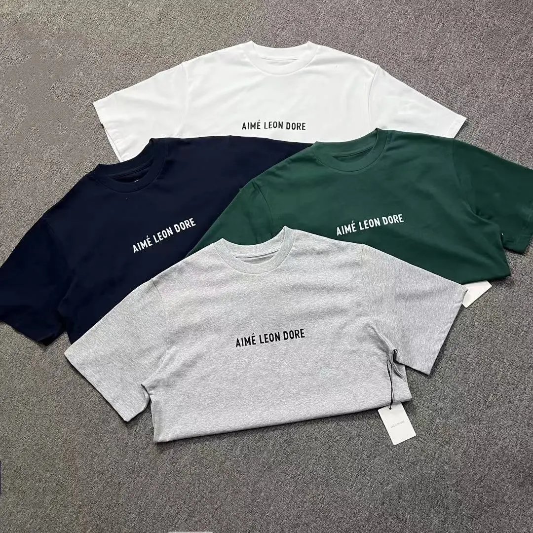 Aimé Leon Dore Apple Logo T-Shirt Black and White - 14