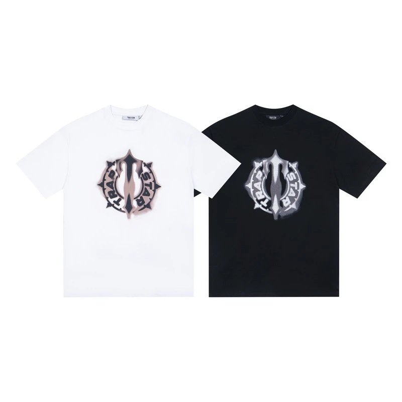 Trapstar It's A Secret Black Gold Embroidered Polo Polo Shirt - 23
