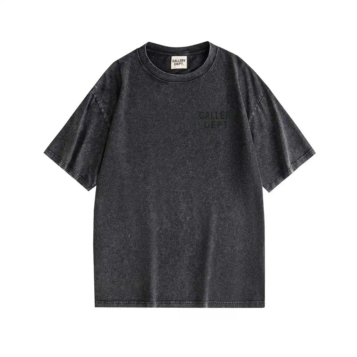 Gallery Dept Washed Black T-Shirt - 1