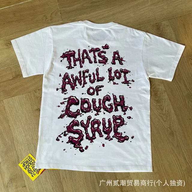 That's a Awful Lot of Cough Syrup T-Shirts Short-Sleeve Graphic T-Shirt product detail image 9