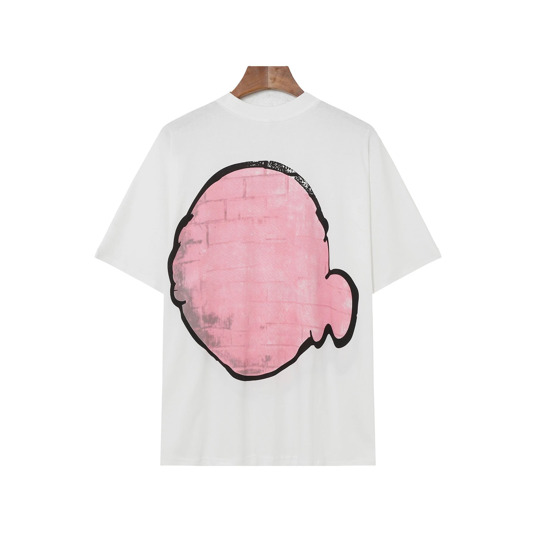 Design Bornstar CD Graphic Cropped T-Shirt White T-Shirts - 13