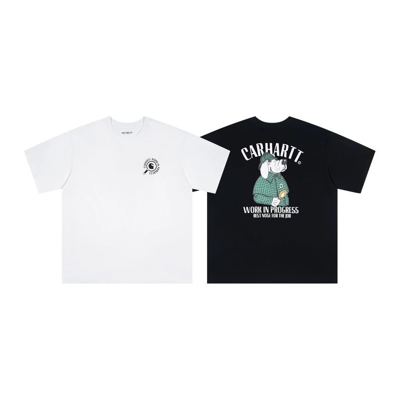 Carhartt Work In Progress Up Up Up Up T-Shirt White and Black - 16