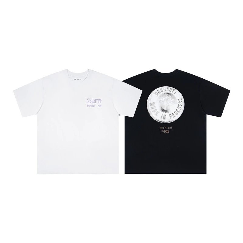 Carhartt Work In Progress Up Up Up Up T-Shirt White and Black - 17