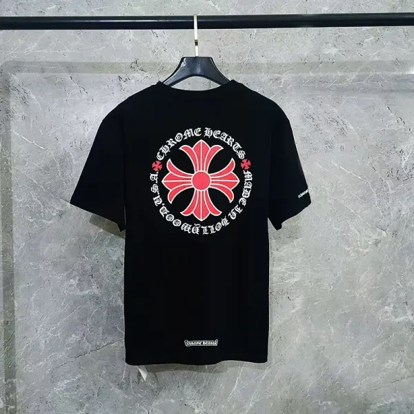 Chrome Hearts Cross Logo Black T-Shirt - 1